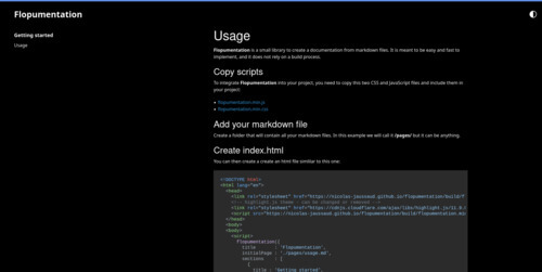 flopumentation screenshot